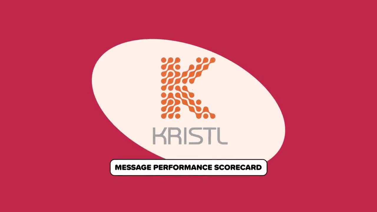Message Performance scorecard